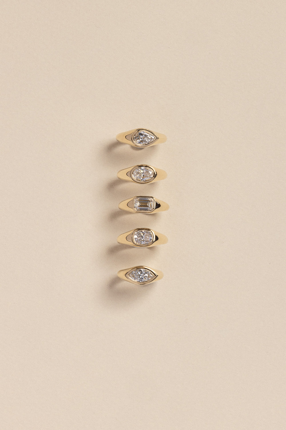 Marquise Signet Ring - View 