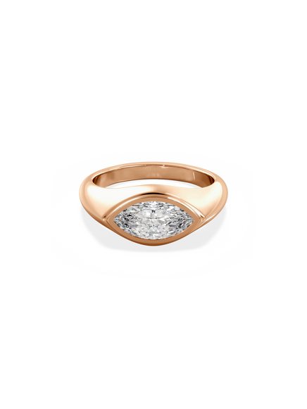Marquise Signet Ring