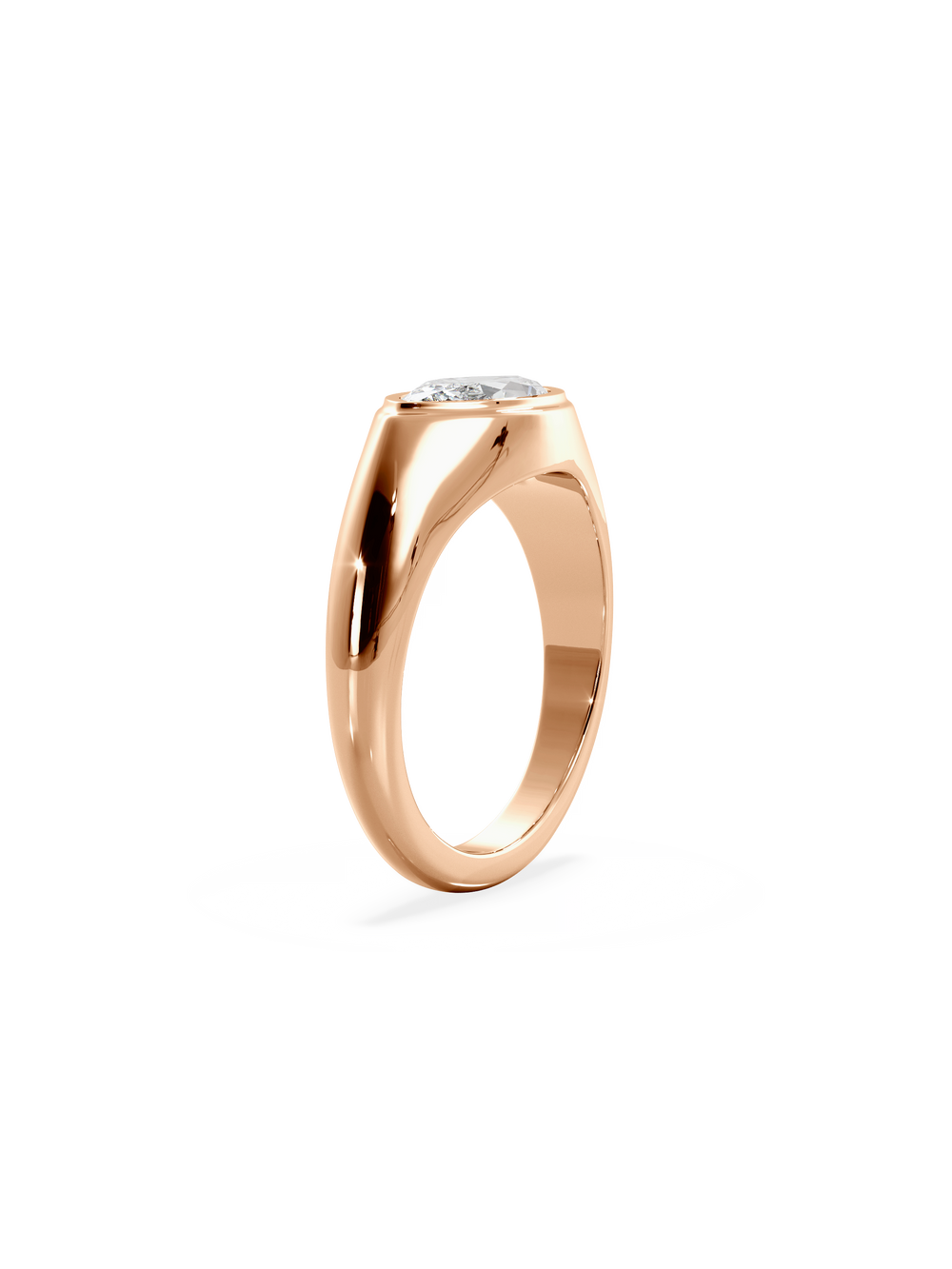 Marquise Signet Ring - View 