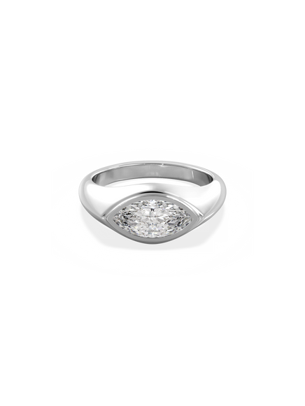 Marquise Signet Ring