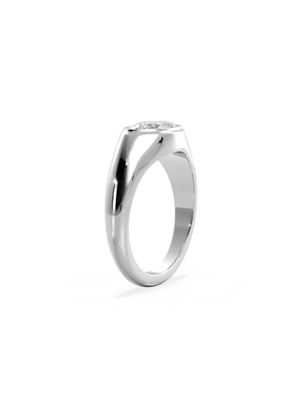 Marquise Signet Ring - View 