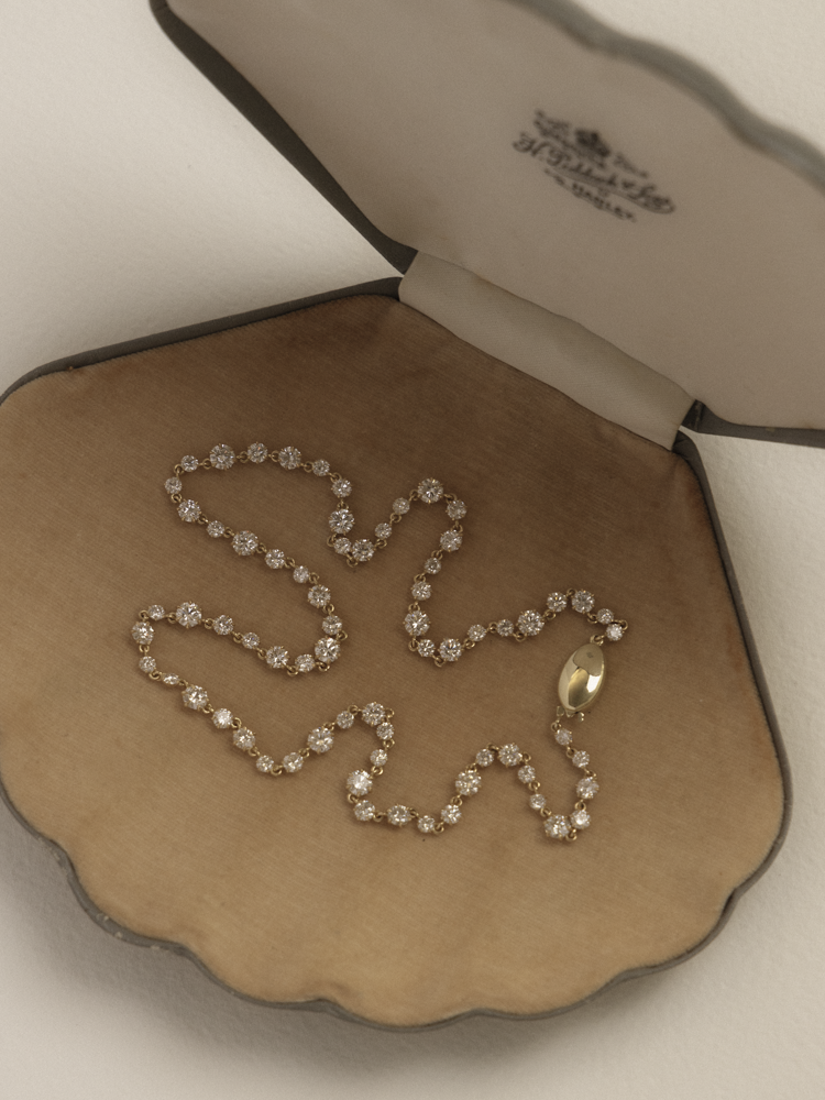 Orbit Tennis Necklace