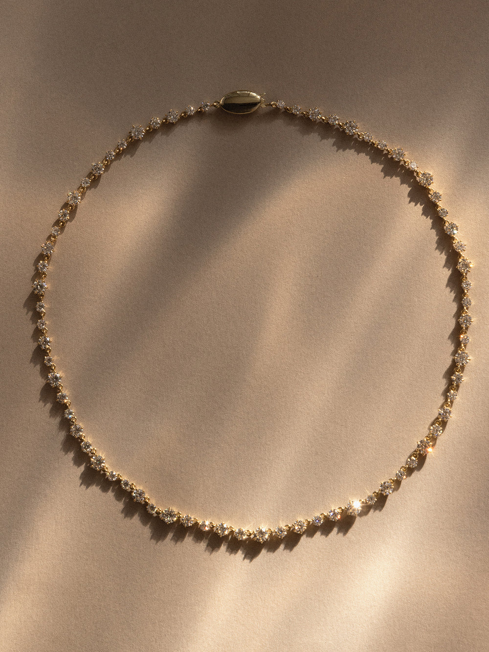 Orbit Tennis Necklace - View 