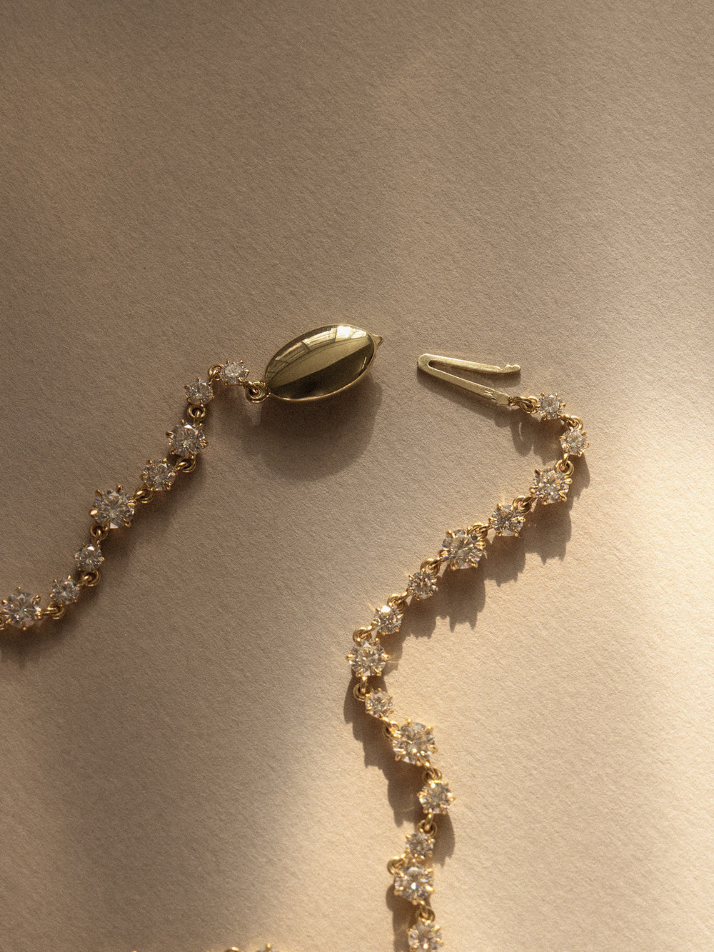 Orbit Tennis Necklace - View 