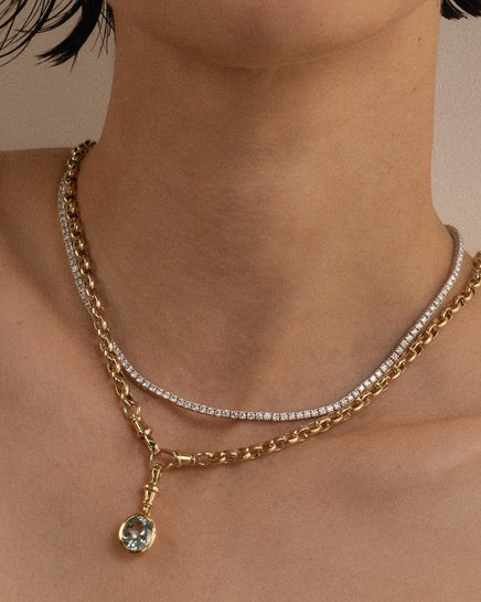 Oval Belcher Chain