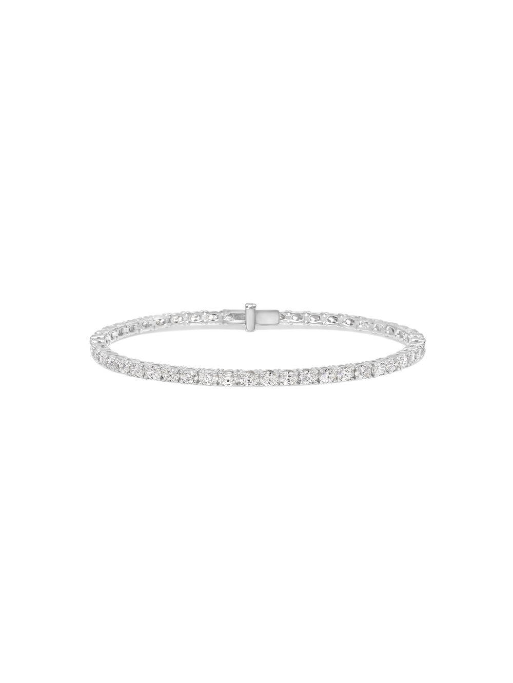Oval Tennis Bracelet - View 