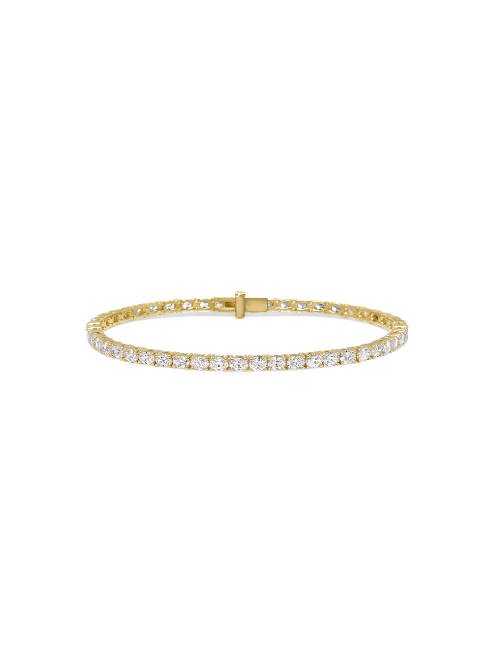 Oval Tennis Bracelet - View 