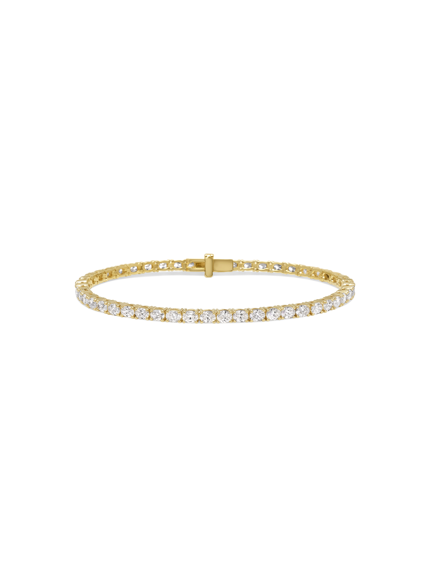 Oval Tennis Bracelet – Louise Jean Jewellery