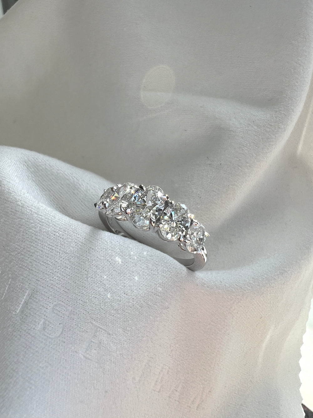 Oval Signature Five-Stone Ring - View 
