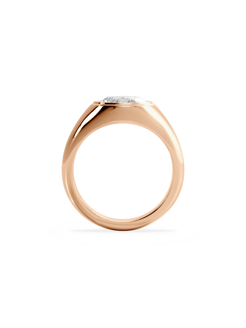 Oval Signet Ring - View 