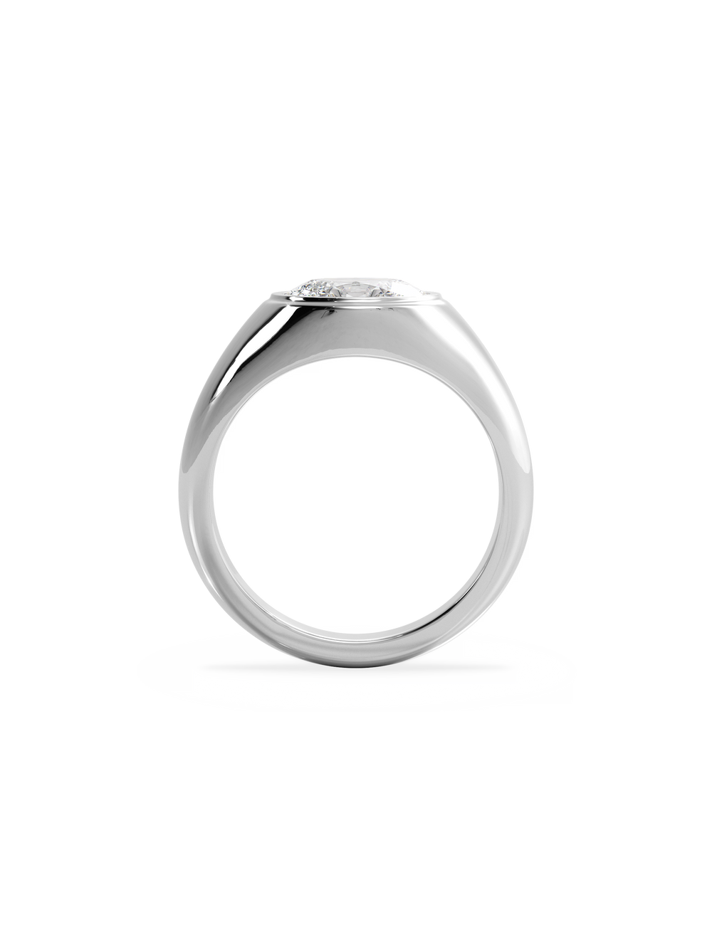 Oval Signet Ring - View 