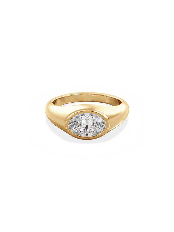 Signet Engagement Rings
