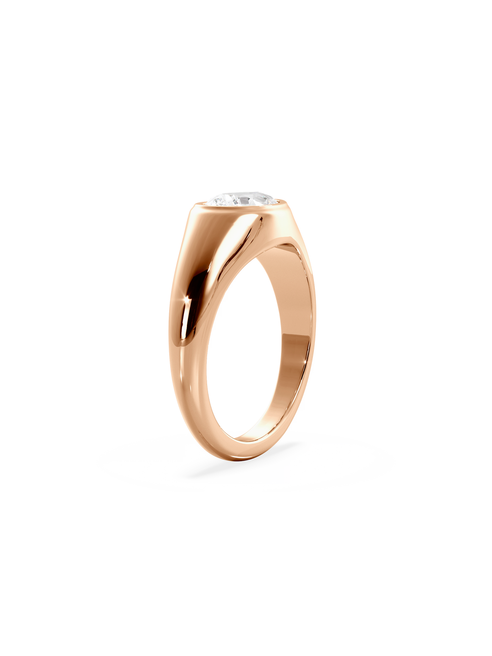 Pear Signet Ring - View 