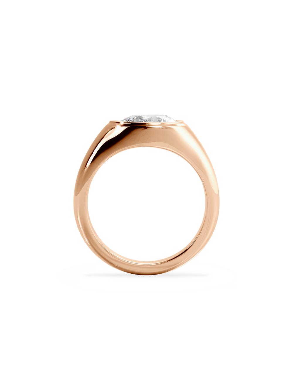 Pear Signet Ring - View 