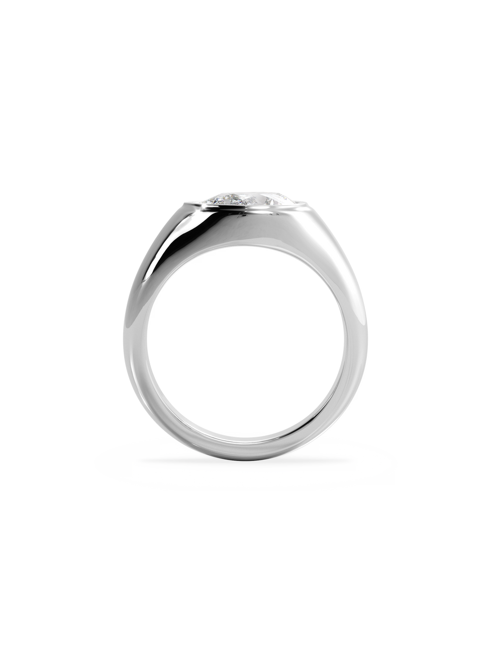 Pear Signet Ring - View 