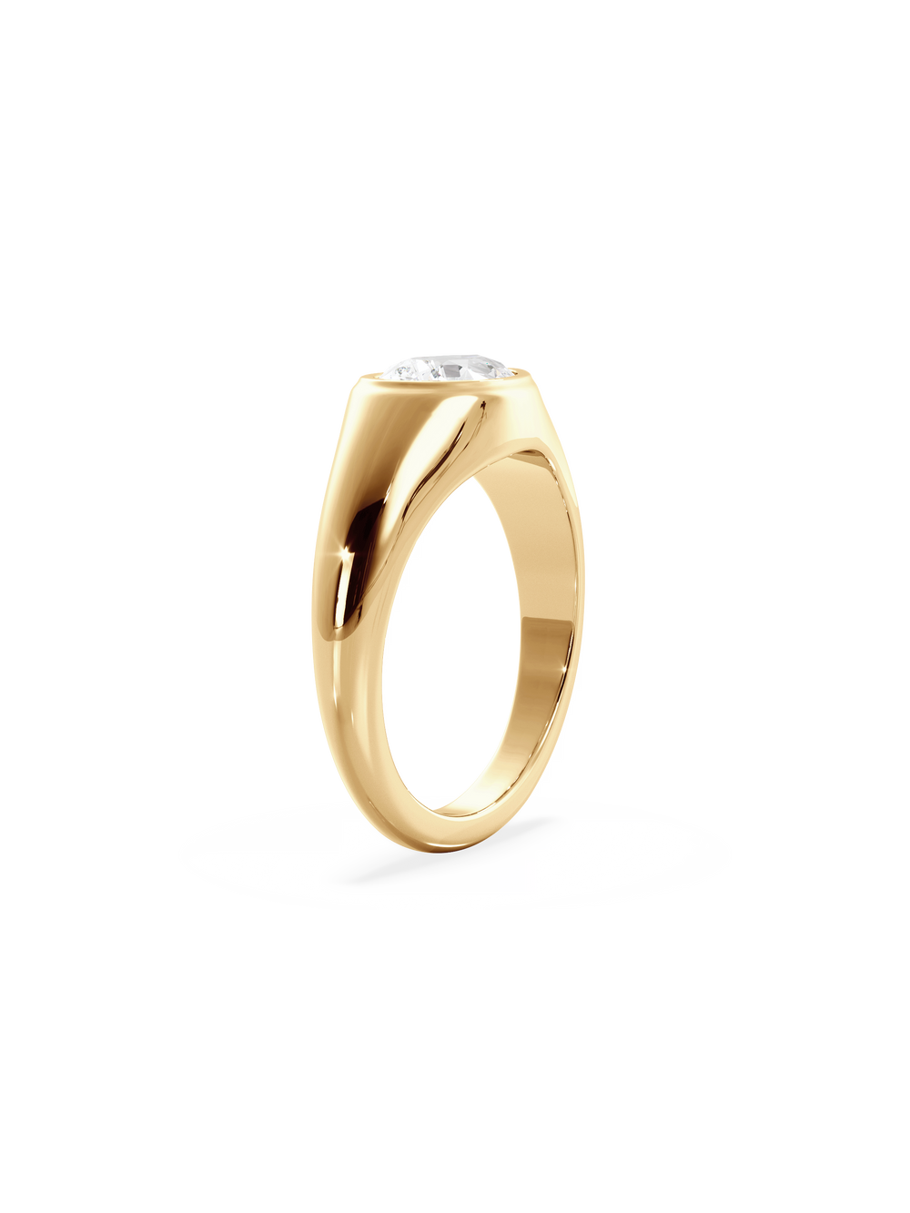 Pear Signet Ring - View 