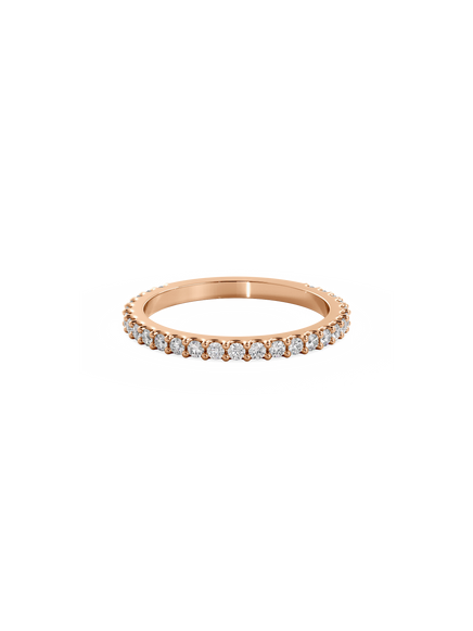 Eternal Ring - 3/4 Pavé