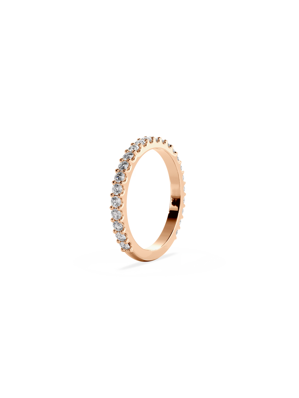 Eternal Ring - 3/4 Pavé