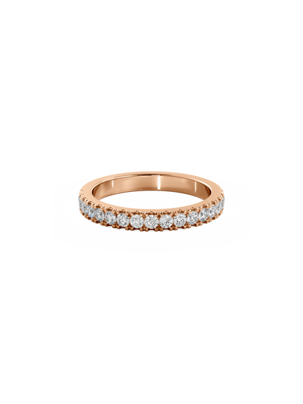 Shimmer Ring - 1/2 Pavé