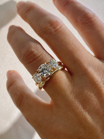 Round Trilogy Ring