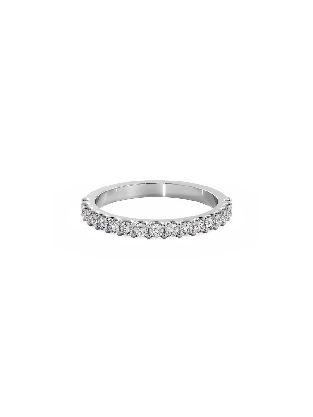 Eternal Ring - 1/2 Pavé - View 