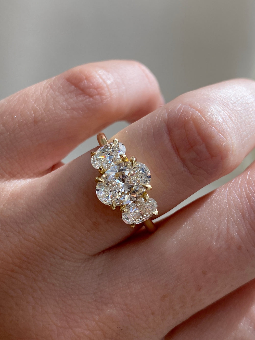 Oval Trilogy Ring - View 
