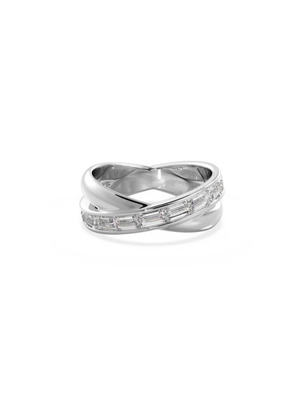 Baguette Entwine Ring