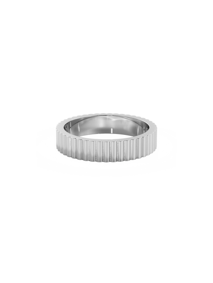 Fluted Cuff Ring