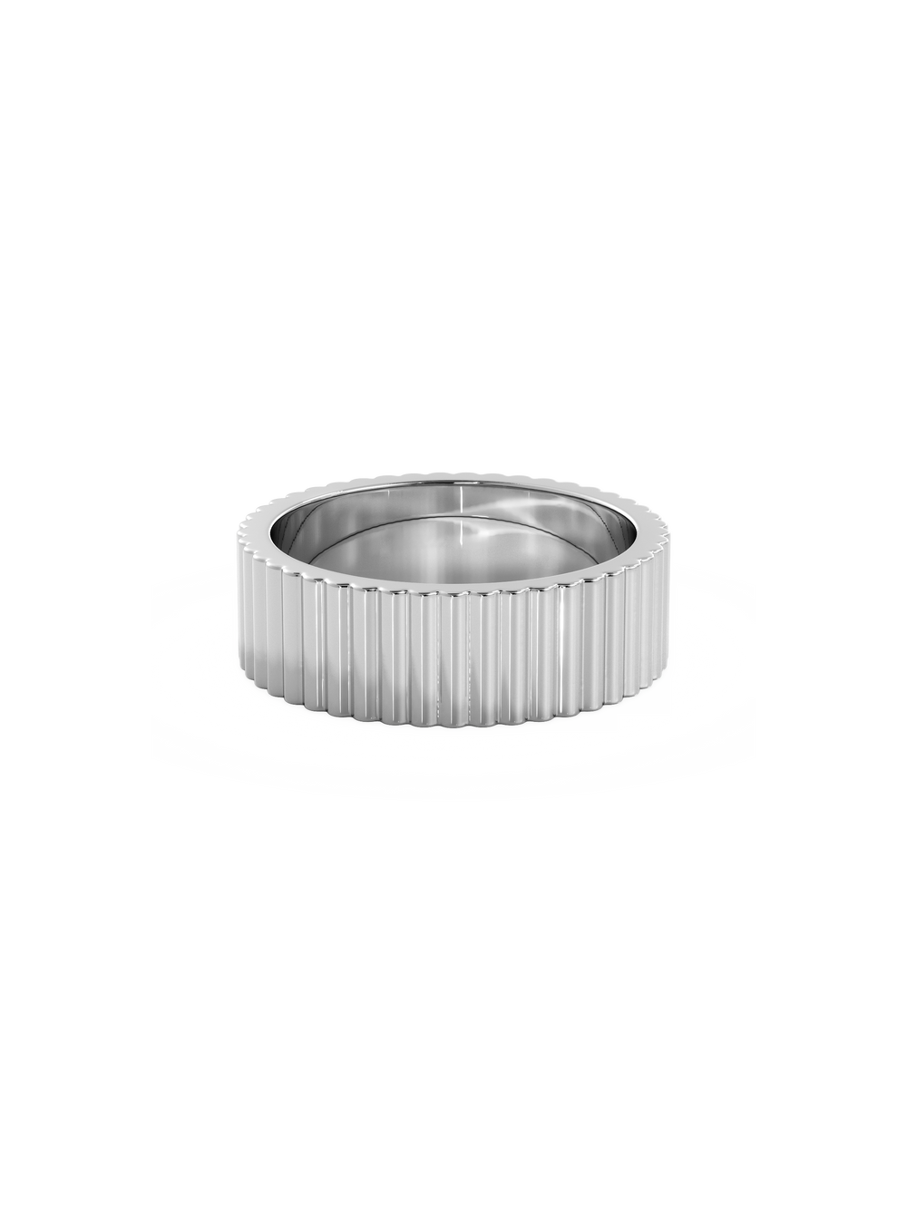 Fluted Cuff Ring - View 