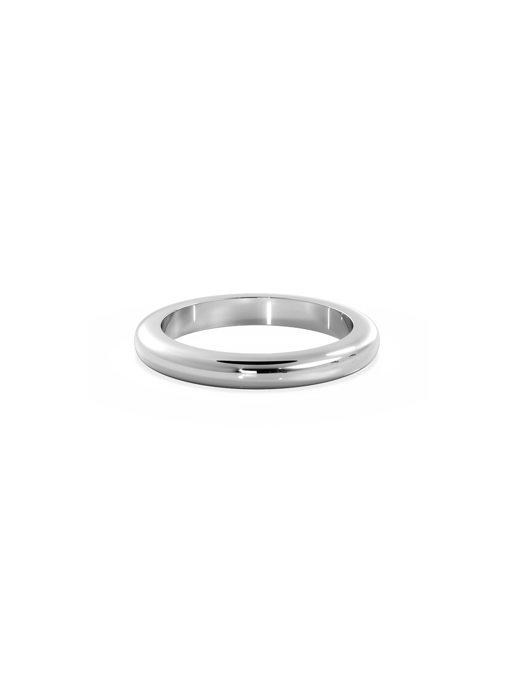 Signature Plain Ring - View 