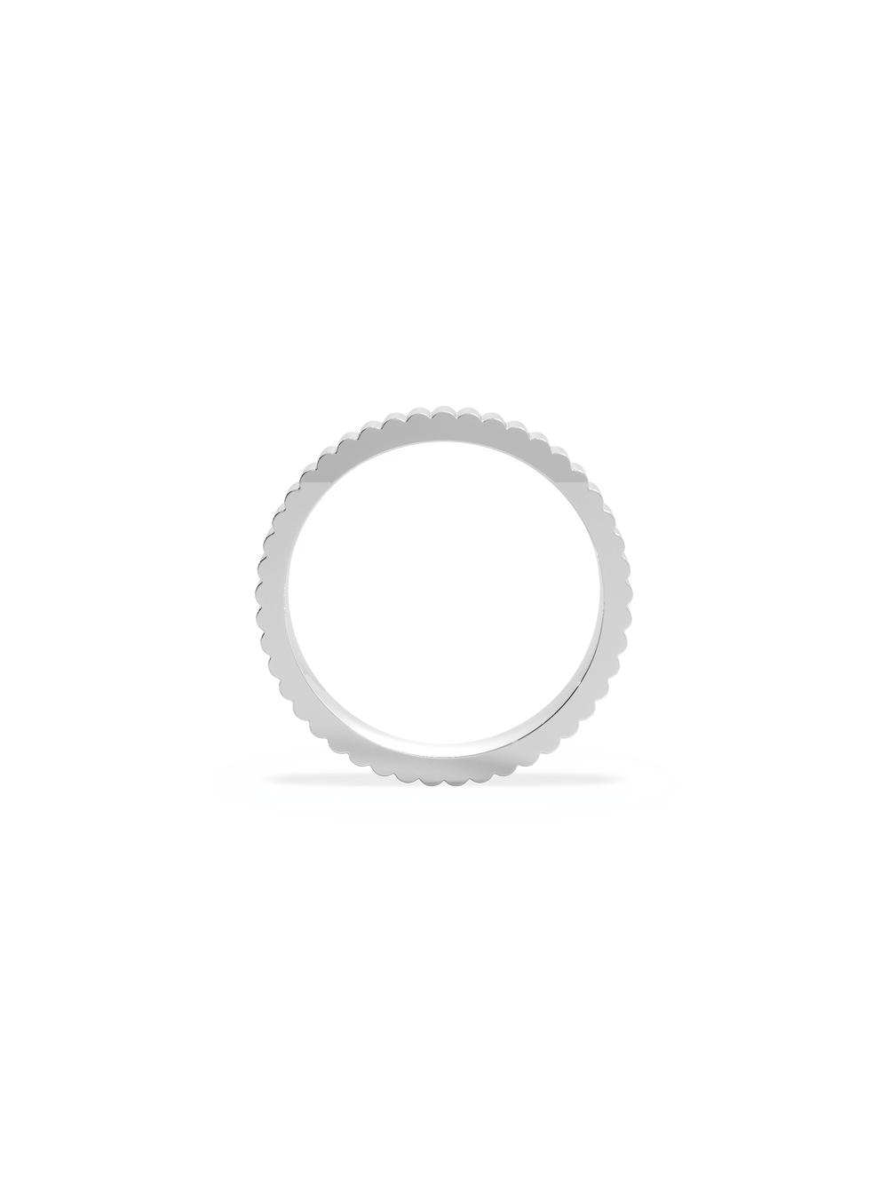 Fluted Cuff Ring - View 