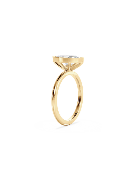 Marquise Signature Bezel Solitaire Ring
