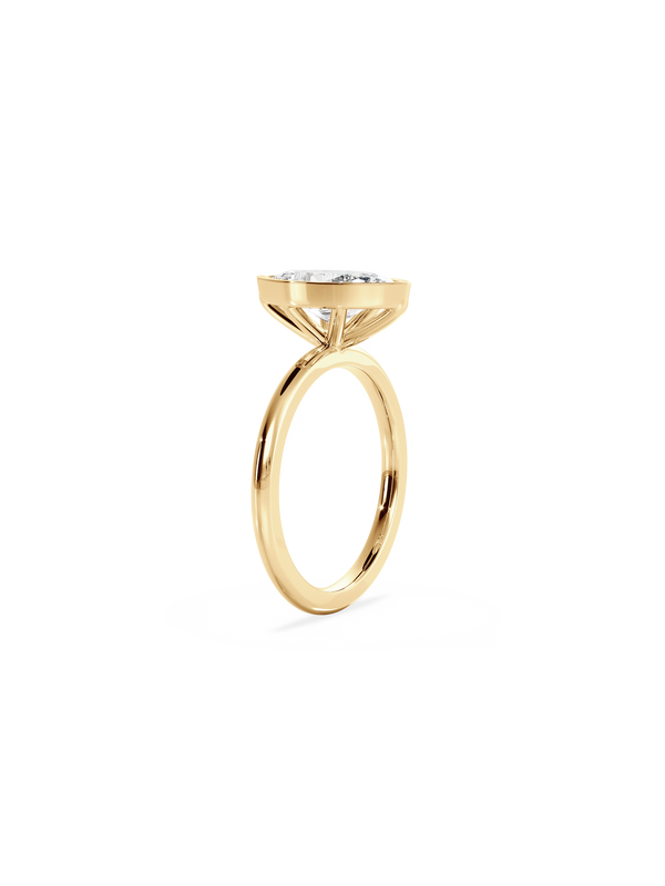 Marquise Signature Bezel Solitaire