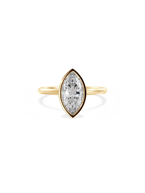 Marquise Signature Bezel Solitaire