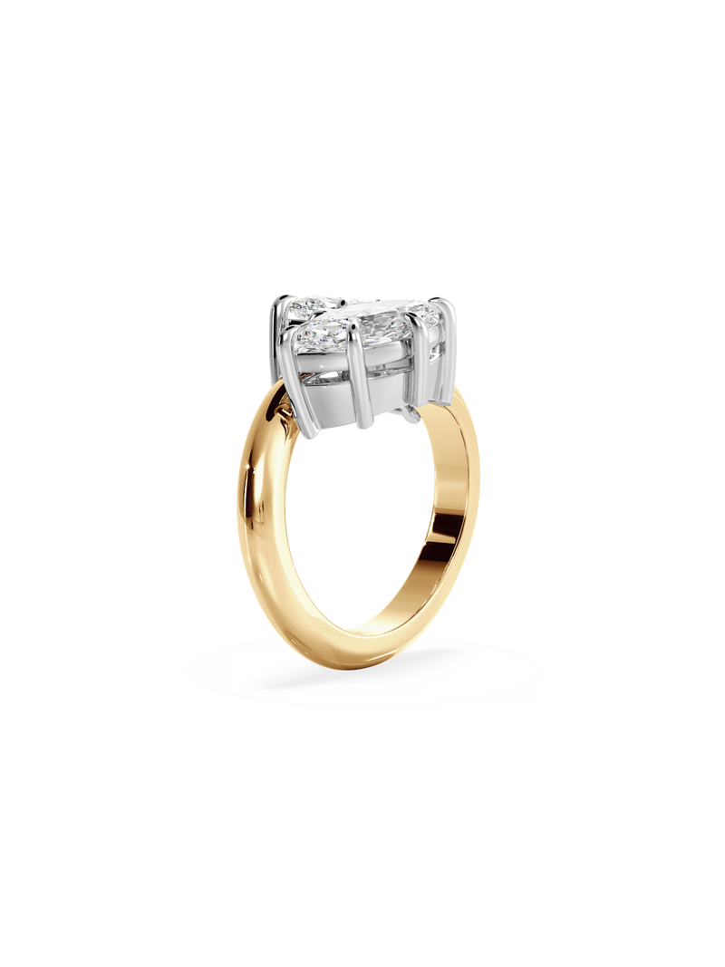 Marquise Jean Toi et Moi Ring