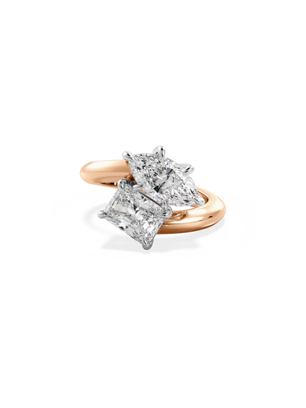 Marquise Jean Toi et Moi Ring
