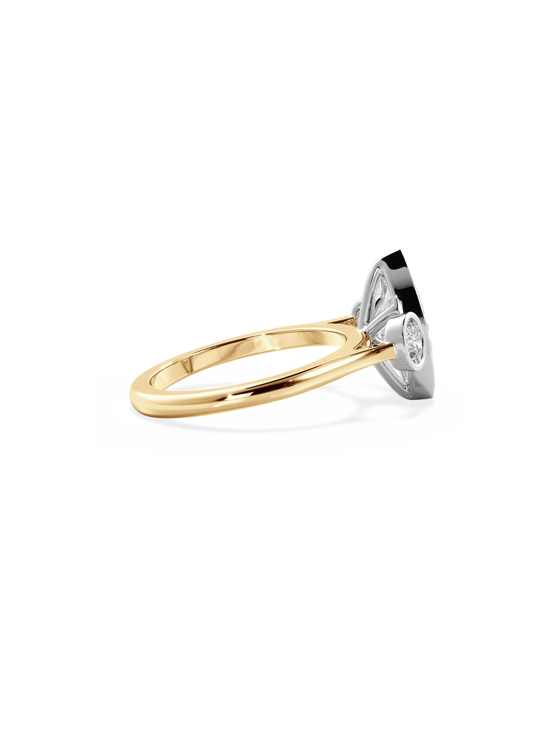 Marquise Bezel Cosmic Trio