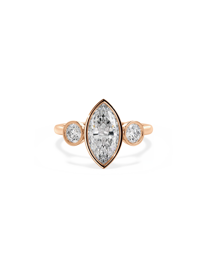 Marquise Bezel Cosmic Trio