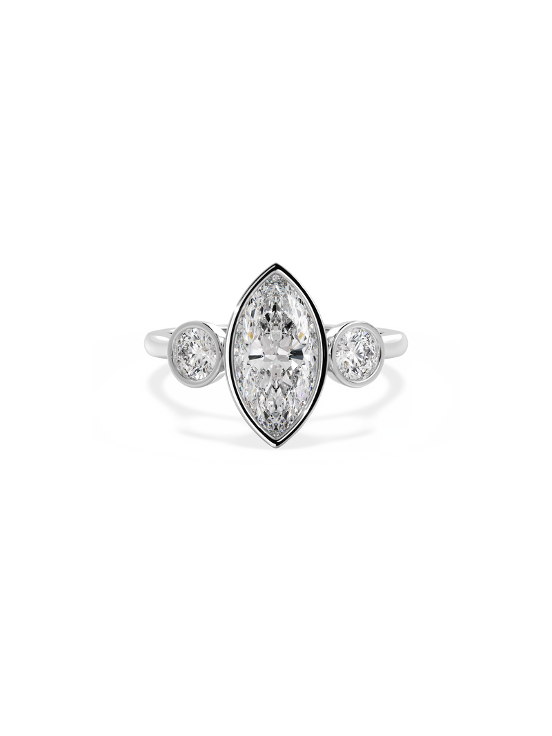 Marquise Bezel Cosmic Trio