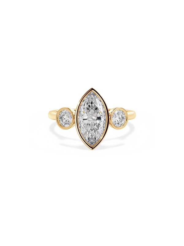 Marquise Bezel Cosmic Trio