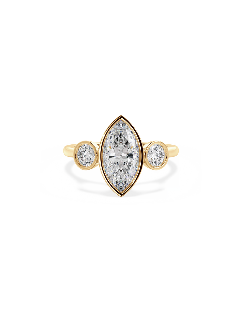 Marquise Bezel Cosmic Trio