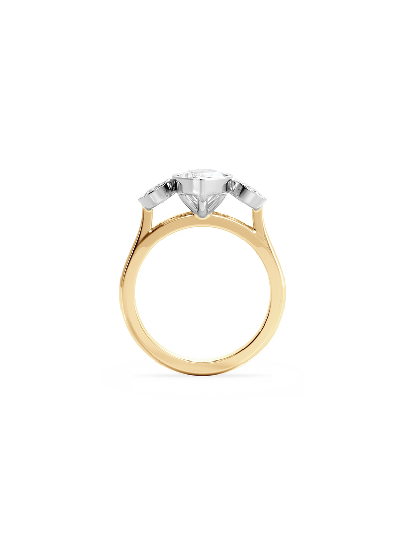 Marquise Bezel Cosmic Trio