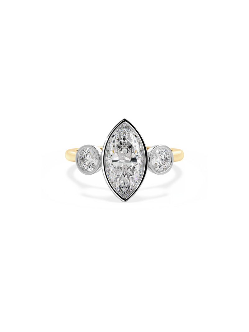 Marquise Bezel Cosmic Trio