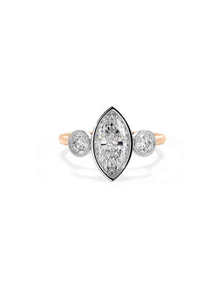 Marquise Bezel Cosmic Trio