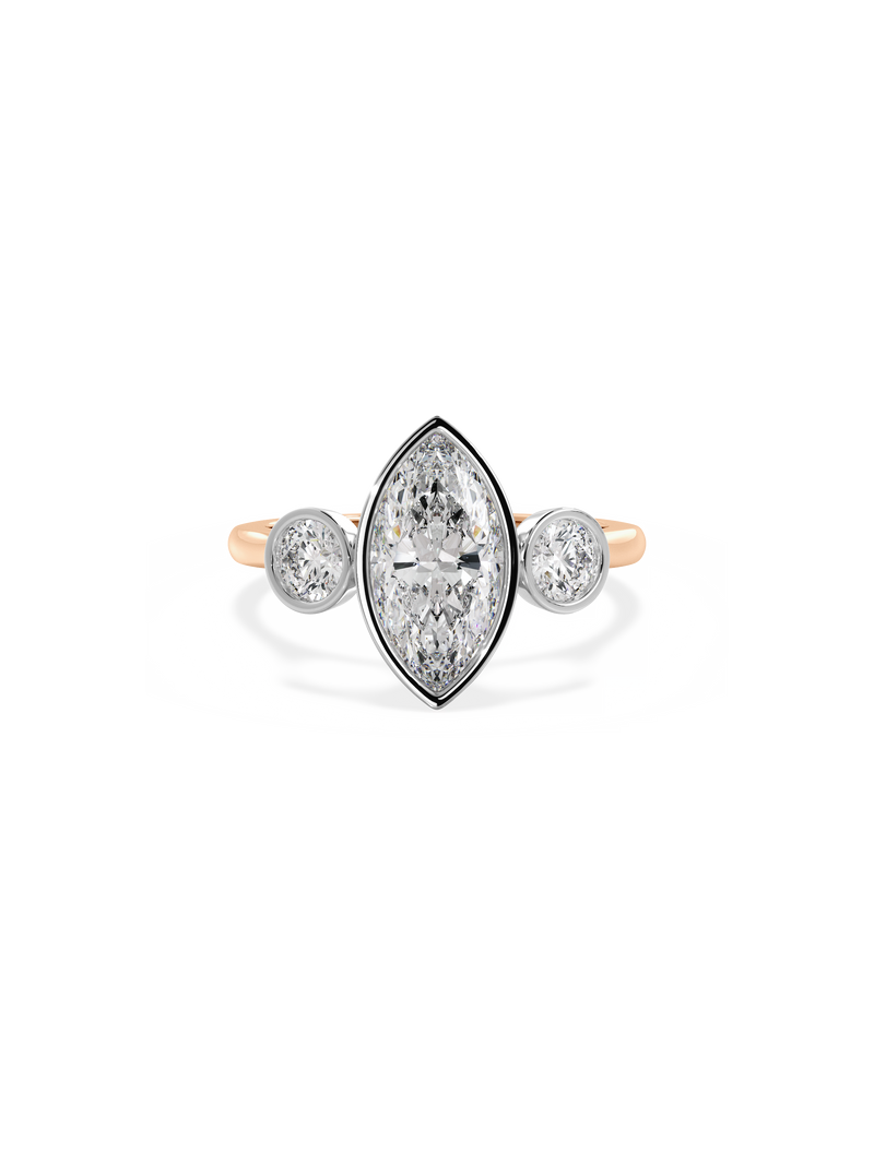 Marquise Bezel Cosmic Trio
