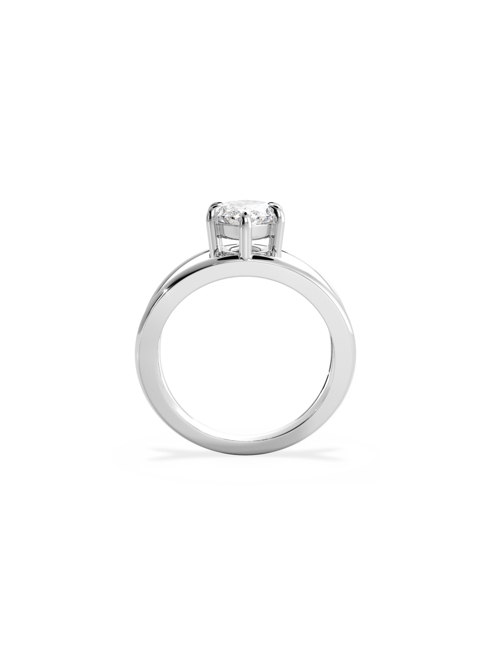 Marquise Signature Double Band Ring - View 