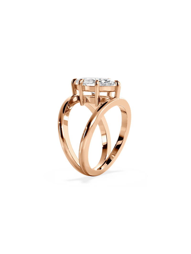 Marquise Signature Double Band Ring