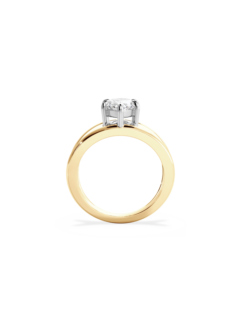 Marquise Signature Double Band Ring