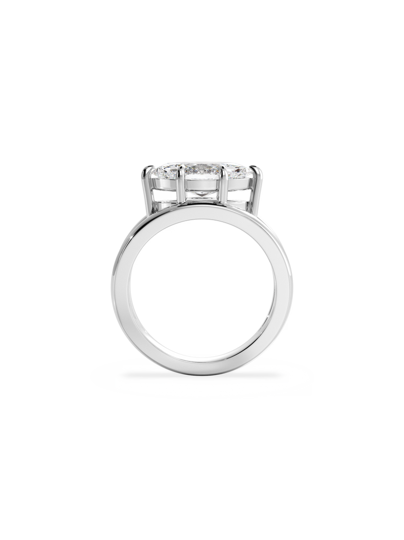 Marquise Signature Double Band Ring