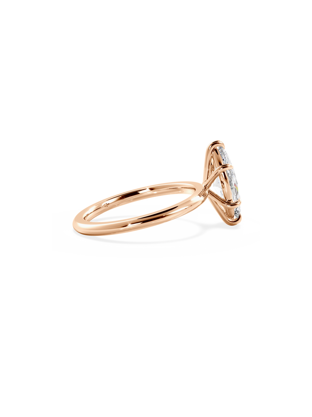 Marquise Ceremonial Solitaire - View 